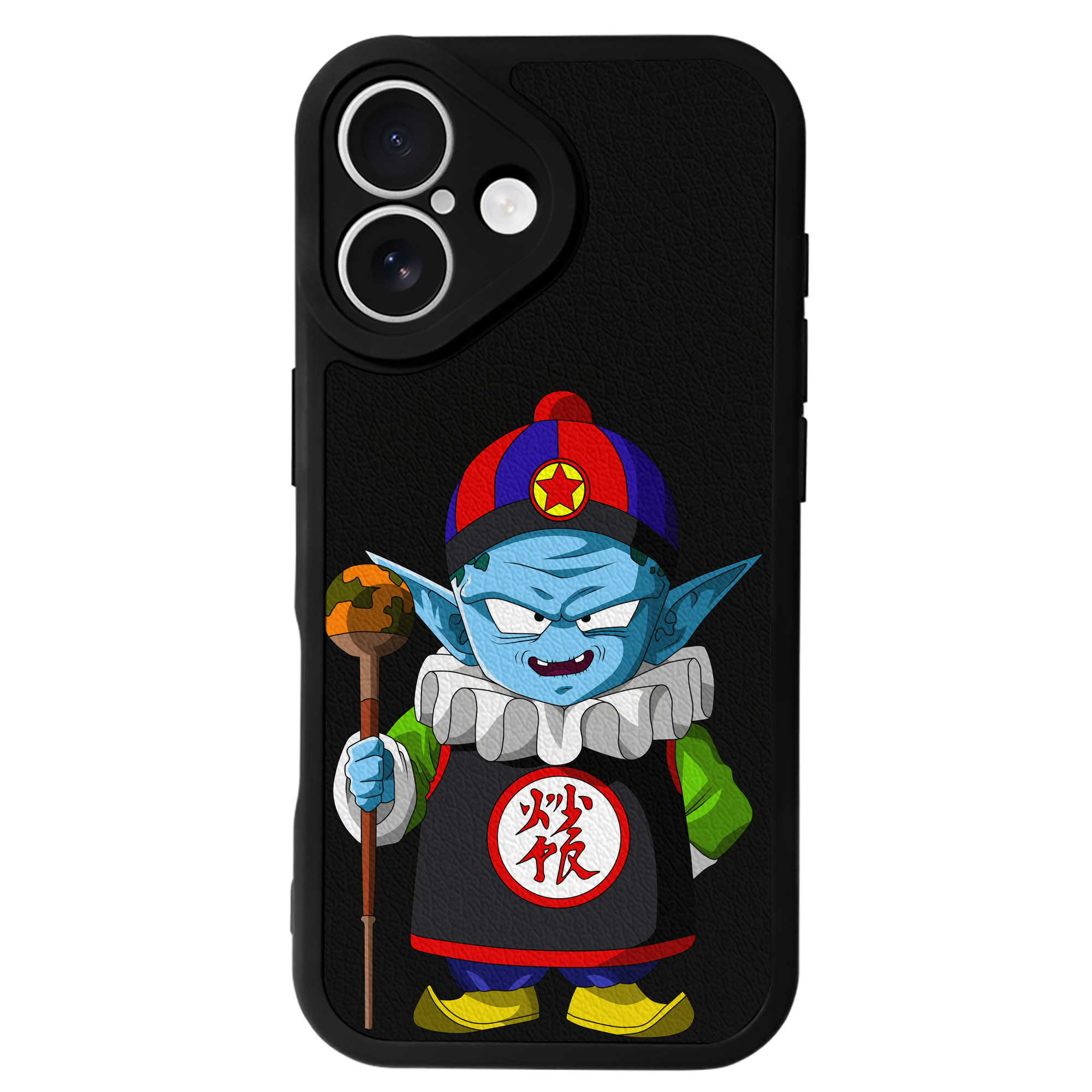 （画像用） ドラゴンボール DRAGON BALL 【iPhone 16シリーズ対応】シリコンスマホケース（レザー調） 材質：シリコン